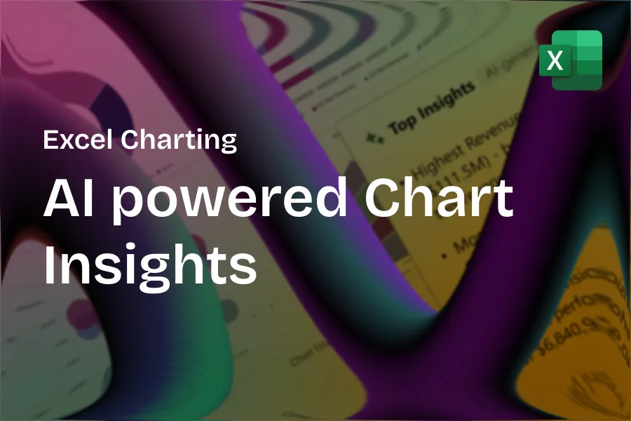 Excel Charting: Auto-Generated Chart Insights