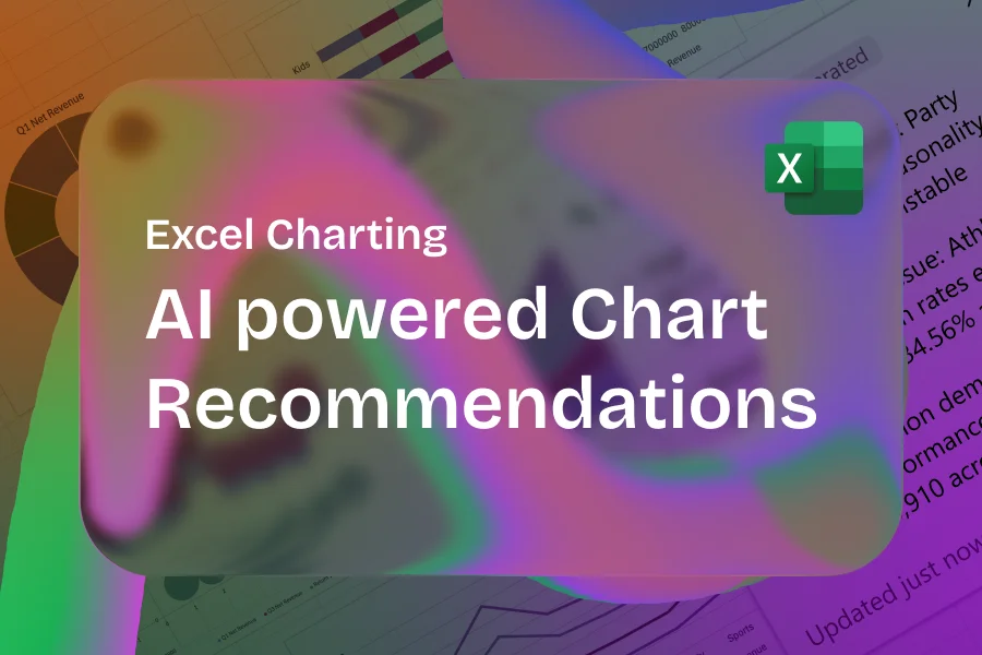 Excel Charting : AI-Powered Chart Design Recommendations
