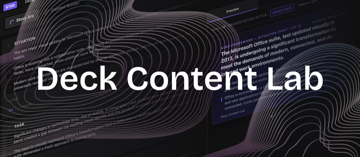 Deck Content Lab